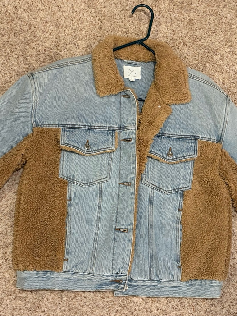 Denim & Sherpa Jacket